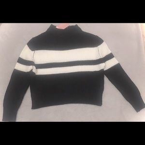 Cropped mock neck sweater | Brand new with tag